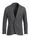Barba Napoli Dynamic Man Blazer Charcoal Size 44 Wool, Polyamide