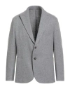 Barba Napoli Dynamic Man Blazer Grey Size 44 Wool, Polyamide