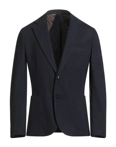Barba Napoli Dynamic Man Blazer Midnight Blue Size 44 Wool, Polyamide