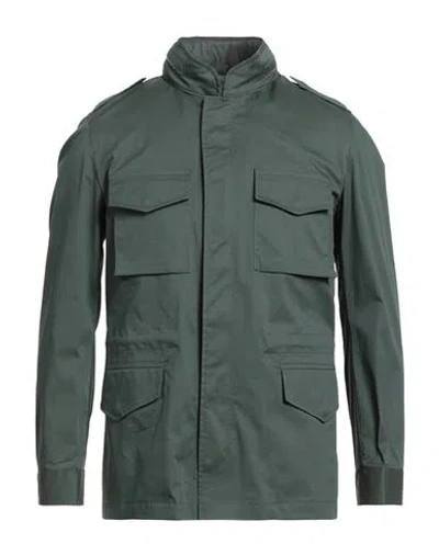 Barba Napoli Dynamic Man Jacket Dark Green Size 42 Cotton, Polyamide, Elastane