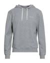 Barba Napoli Dynamic Man Sweatshirt Grey Size 46 Cotton, Polyamide In Gray