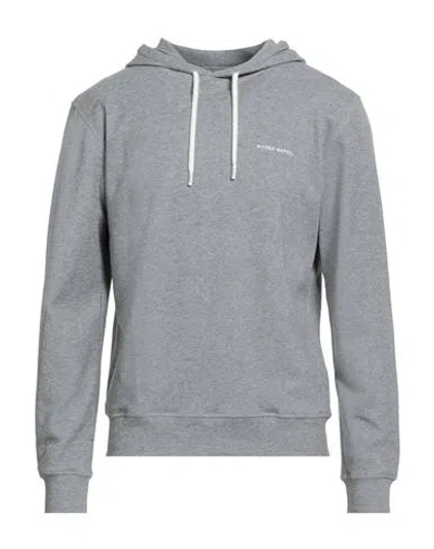Barba Napoli Dynamic Man Sweatshirt Grey Size 46 Cotton, Polyamide In Gray