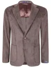 Barba Napoli Barba "easy Mono" Jacket In Brown