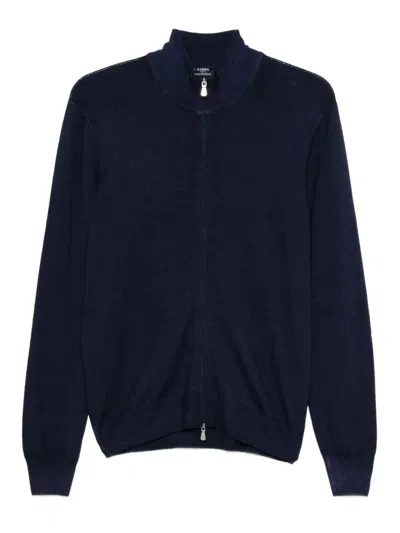 BARBA NAPOLI FULL ZIP CARDIGAN