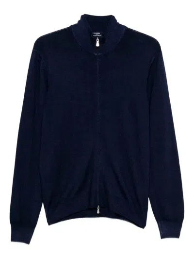 BARBA NAPOLI FULL ZIP CARDIGAN