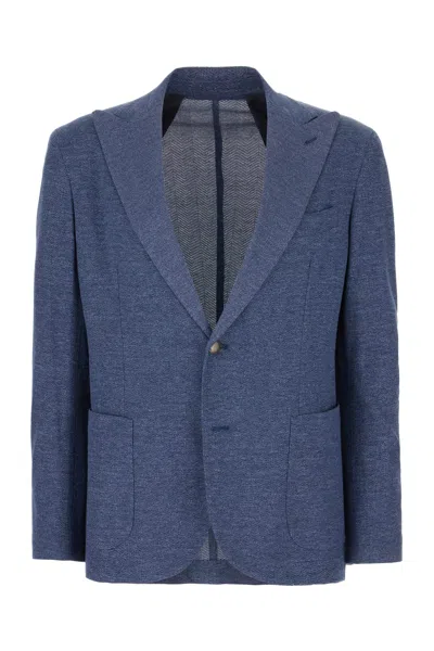 Barba Napoli Giacche & Gilet In Blu