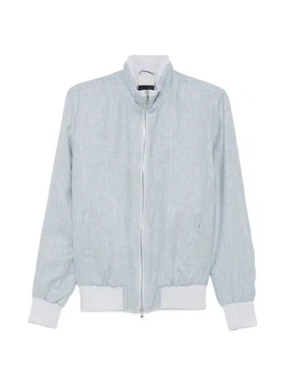 Barba Napoli Jacket In Gray