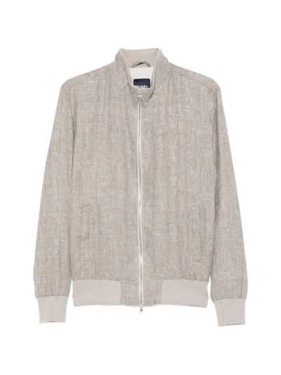 Barba Napoli Jacket In Gray