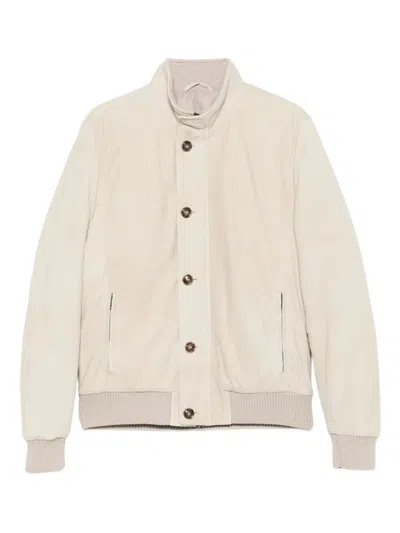 Barba Napoli Jacket In Neutral
