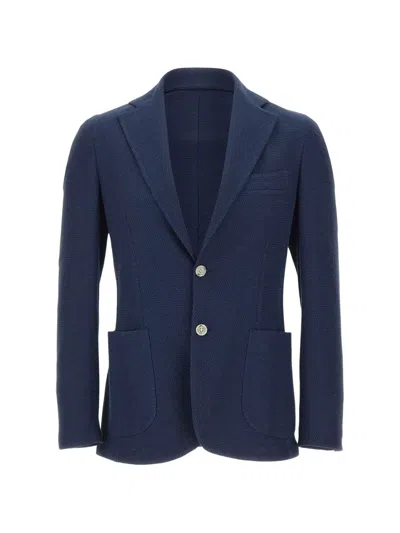 Barba Napoli Jck Active Mono Blazer In Blue