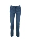 Barba Napoli Denim Pants In Blue