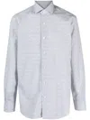 Barba Napoli Barba Printed Shirt Clothing In Blue