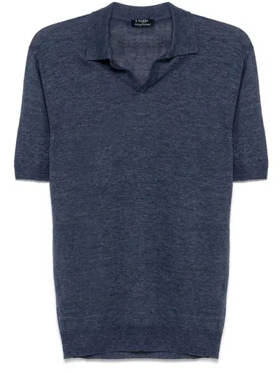 Barba Napoli Knitwear In Blue