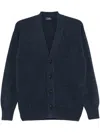 Barba Napoli Virgin-wool Cardigan In Multi