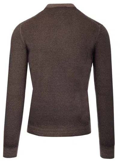 Barba Napoli Knitwears Barba In Burgundy