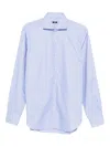 Barba Napoli Light Blue Long-sleeve Barba Shirt In Blue