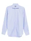 Barba Napoli Light Blue Long-sleeve Barba Shirt In Blue