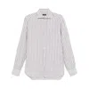 Barba Napoli Barba Brown And White Striped Shirt