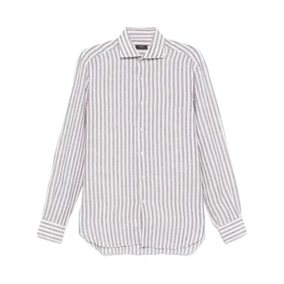 BARBA NAPOLI LINEN SHIRTS