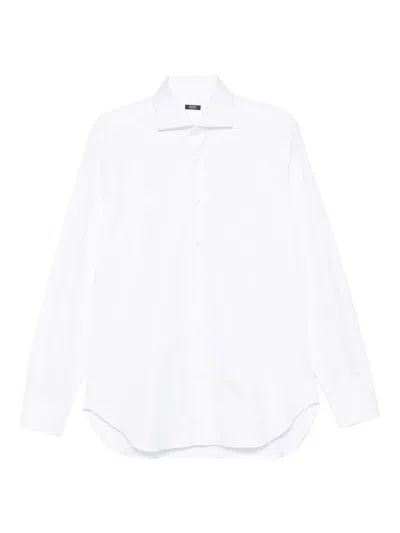 BARBA NAPOLI LONG-SLEEVE BUTTON-DOWN SHIRT