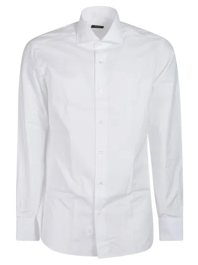 BARBA NAPOLI LONG SLEEVE NECK SHIRT