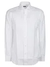 Barba Napoli Long Sleeve Neck Shirt In Bianco