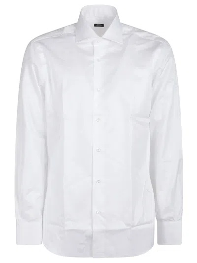 BARBA NAPOLI LONG SLEEVE NECK SHIRT
