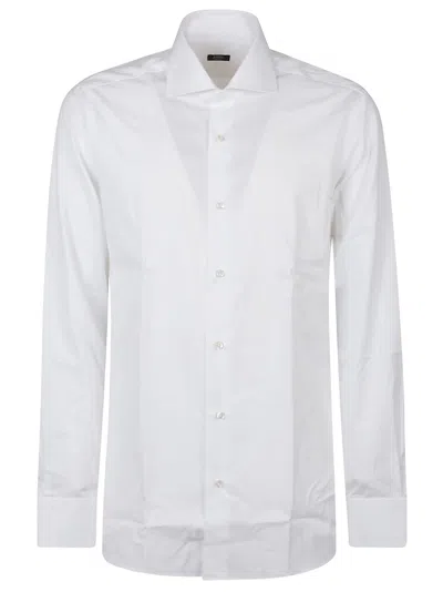 BARBA NAPOLI LONG SLEEVE NECK SHIRT