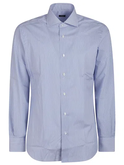BARBA NAPOLI LONG SLEEVE NECK SHIRT