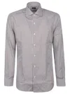Barba Napoli Barba Shirt In Bianco/marrone
