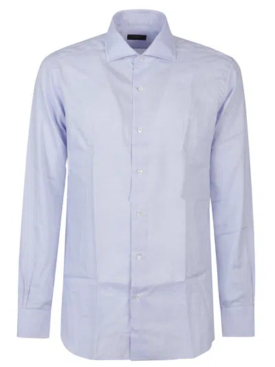 BARBA NAPOLI LONG SLEEVE NECK SHIRT