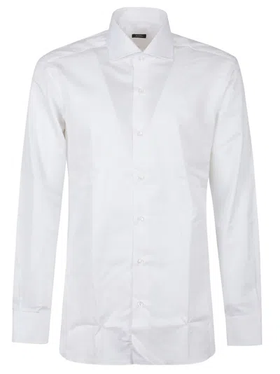 BARBA NAPOLI LONG SLEEVE NECK SHIRT