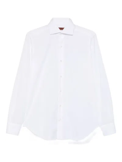 BARBA NAPOLI LONG-SLEEVED BUTTON-UP SHIRT