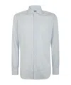 Barba Napoli Cotton Shirt In White