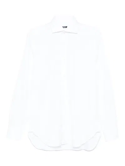 Barba Napoli Long-sleeves Shirt In White