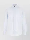 Barba Napoli Long Sleeves Shirt With Pointed Collar In White