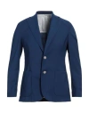 Barba Napoli Man Blazer Navy Size 38 Polyester, Wool, Elastane