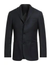 Barba Napoli Man Blazer Navy Size 38 Wool, Cashmere In Black