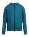 Barba Napoli Man Jacket Deep Jade Size 40 Virgin Wool In Green