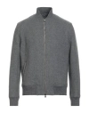 Barba Napoli Man Jacket Grey Size 46 Virgin Wool In Gray