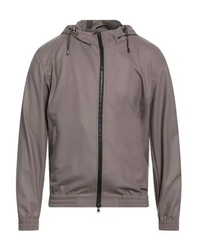 Barba Napoli Man Jacket Light Brown Size 38 Virgin Wool In Beige