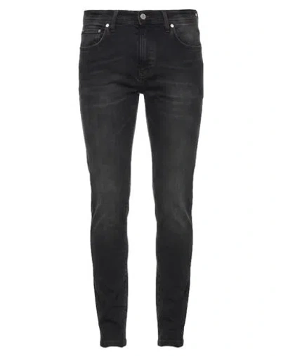 Barba Napoli Man Jeans Black Size 38 Cotton, Elastane