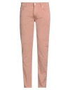 Barba Napoli Man Pants Blush Size 35 Cotton, Elastane