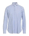 Barba Napoli Man Shirt Light Blue Size 15 ¾ Cotton
