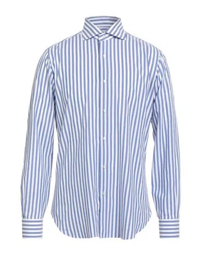 Barba Napoli Man Shirt Light Blue Size 15 ¾ Cotton