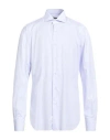 Barba Napoli Man Shirt Lilac Size 17 ½ Cotton