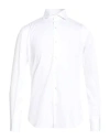Barba Napoli Man Shirt White Size 15 Cotton