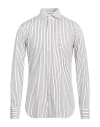 Barba Napoli Man Shirt White Size 17 ½ Cotton