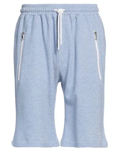 Barba Napoli Man Shorts & Bermuda Shorts Light Blue Size 36 Cotton, Polyamide