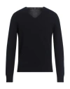 Barba Napoli Man Sweater Midnight Blue Size 38 Virgin Wool, Viscose, Cashmere